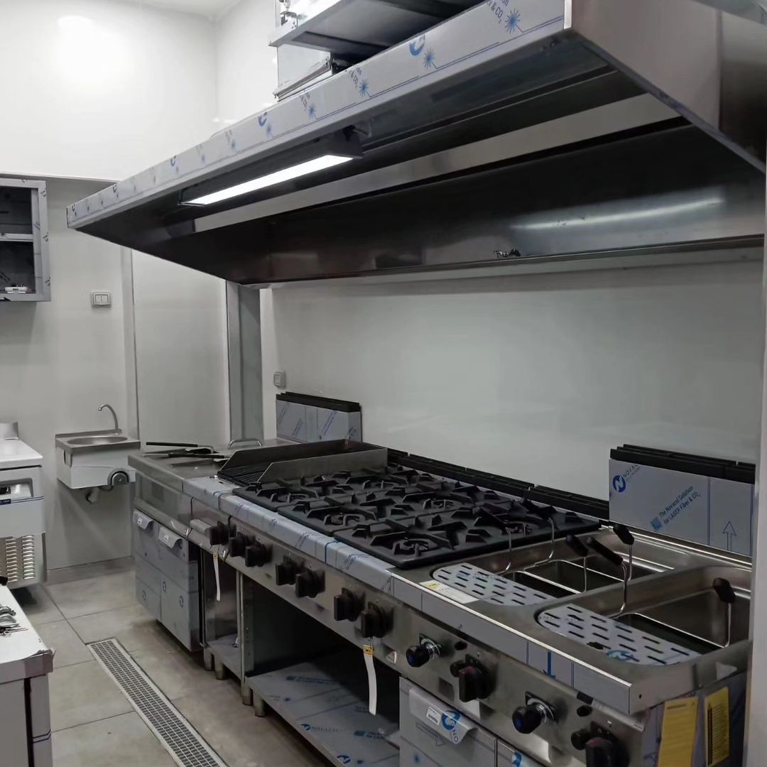 Linea di cottura potenziata - ristorante 'A figlia da Maruzzara